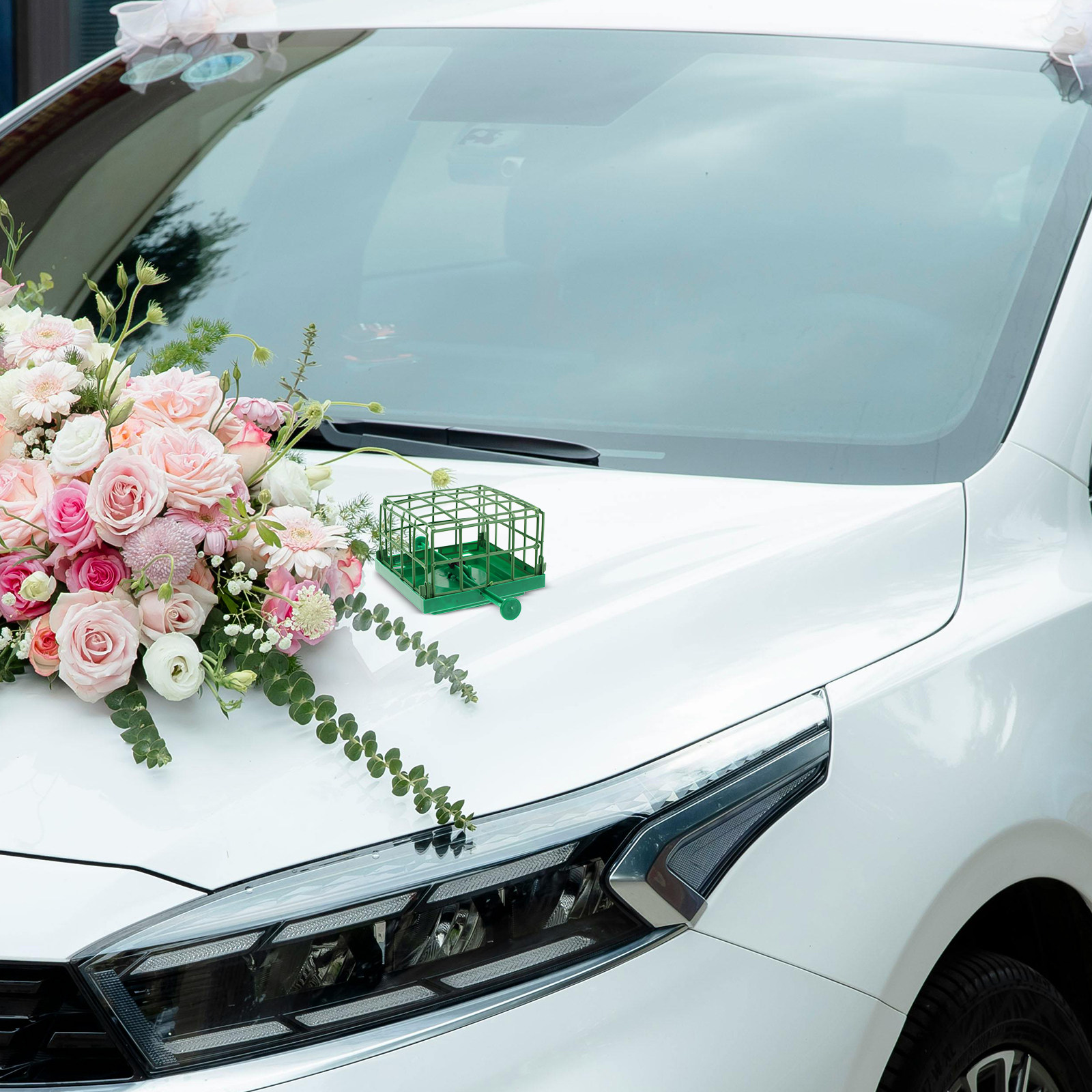 Bouquet Holder Foam - 5Pcs Suction Cup Flower Foam Cage