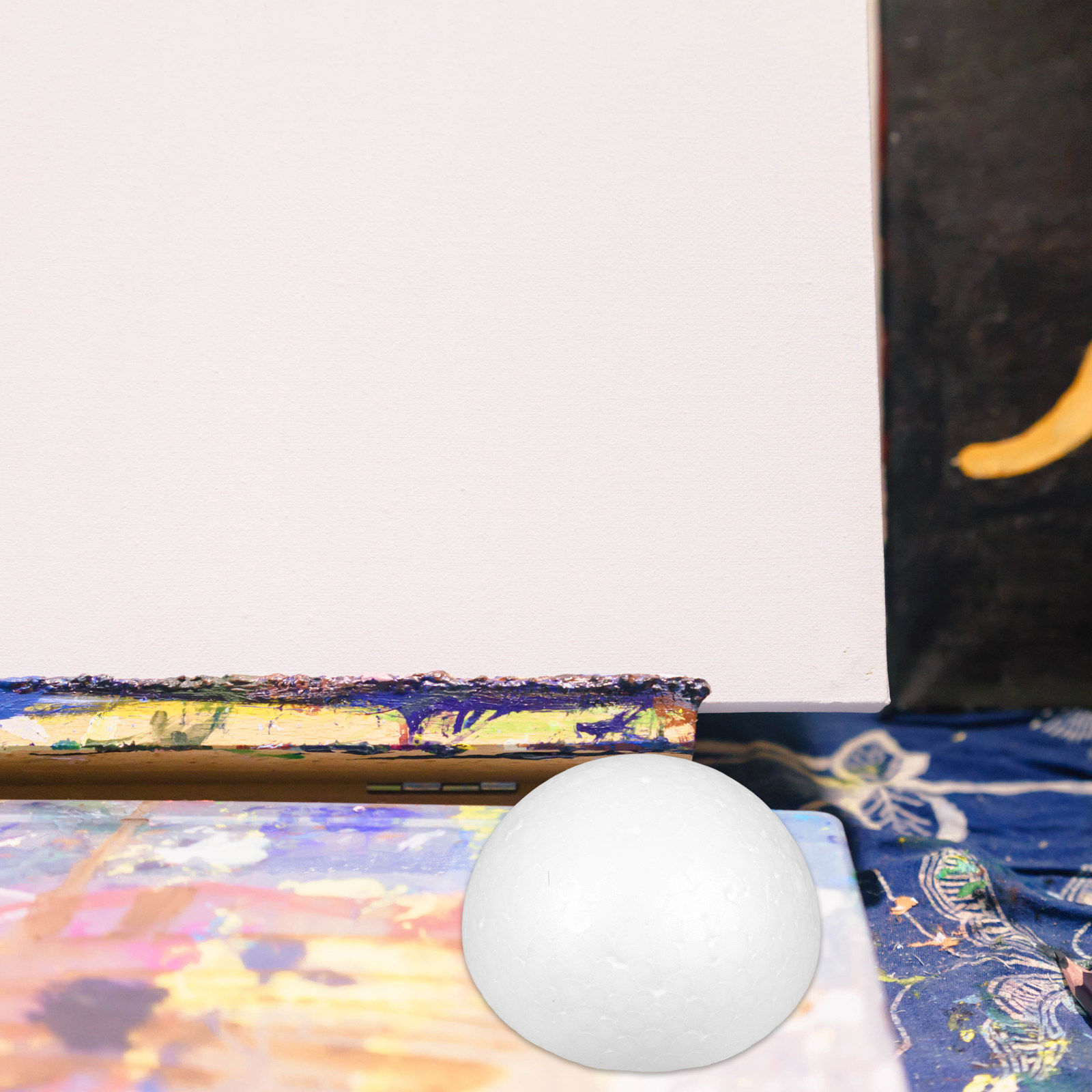 12Pcs Foam Half Balls Unpainte - Bouquet Holder Foam review and price