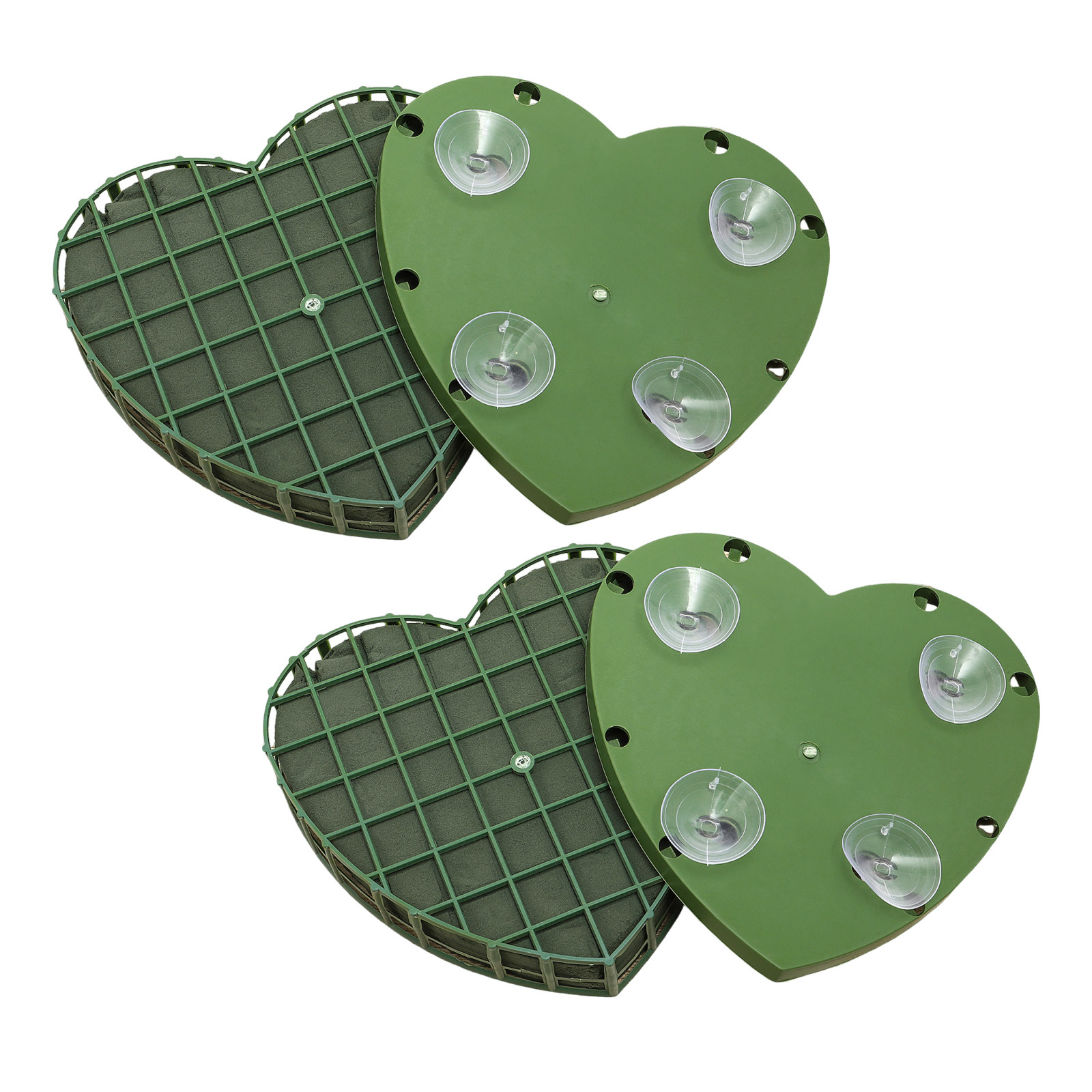2Pcs Heart Floral Foam Water A - Bouquet Holder Foam review and price