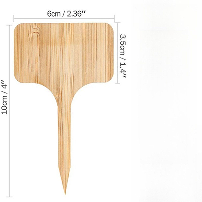100Pcs Wooden Plant Tag Stakes - Floral Picks Wood review and price