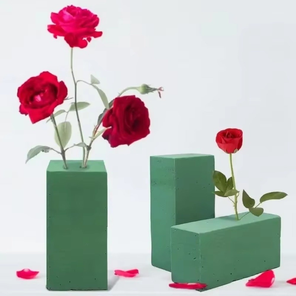 Green Flower Arrangement Foam  - Bouquet Holder Foam review and price